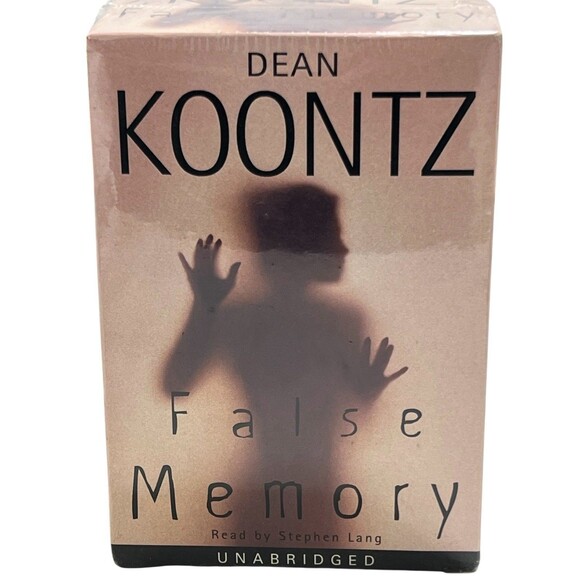 New Sealed FALSE MEMORY by Dean Koontz (1999, Unabridged, 12 Audio Cassettes) - Picture 1 of 4